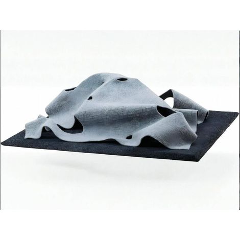 100 x 100 cm Katzenspielmatte, faltbare Katzenspielmatte, lustige interaktive Haustiermatte, Kratz- und Fellpflegebettspielzeug, Heather Grey