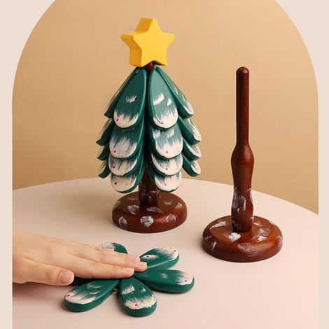 Set De Dessous De Verre Arbre en Bois - sous-Verre de Table (1/4)