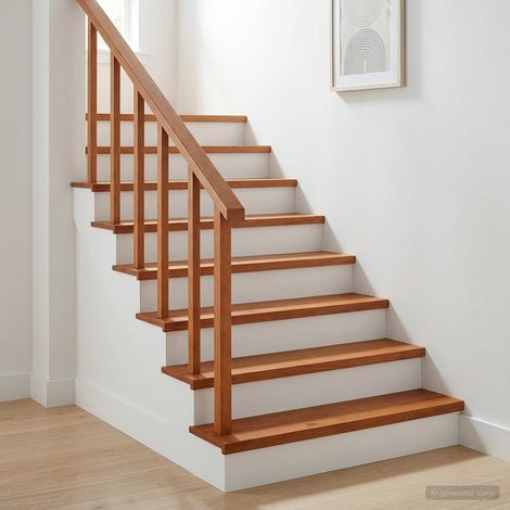 vidaXL Stair Tread 20 pcs 110 x 25 x 2 cm Brown Solid Oak Wood (1/5)
