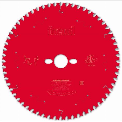 Hoja para sierra circular portátil FREUD - Ø254 2,6/1,8 AL30 Z60 BA 10° - F03FS09780 -FR24W003T