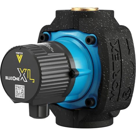 Vortex Bomba BWO 200, carcasa de bomba 1''a, con tornillo de purga, cubierta aislante, juntas planas, motor esférico ECM, 436-550-000