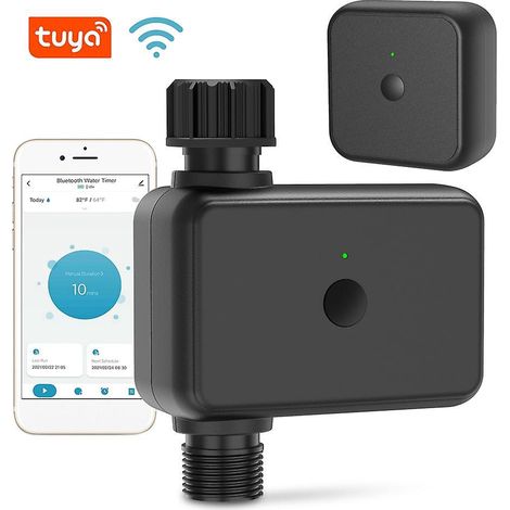 Tuya WLAN-Gartenbewässerungssystem mit automatischer Bewässerungsuhr, automatischer Bewässerungsanlage für Garten, Balkon und Regen.