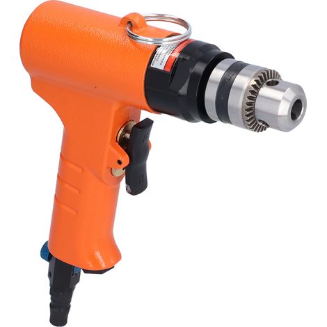 3/8in Pneumatic Air Drill Pistol CW CCW Reversible 10mm Hole Drilling Tools 1400rpm KV‑5110B