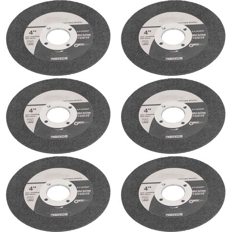 20 Siliziumkarbid-Schleifscheiben zum Trennen und Polieren von Glasfaser und Edelstahl, Außendurchmesser 100 mm, Innendurchmesser 22 mm (1/5)
