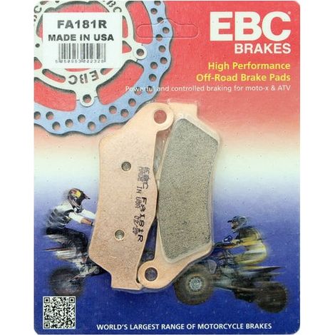 Pastiglie freno EBC FA181R (1/2)