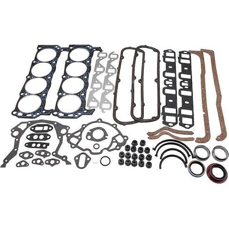 Un jeu de joints de moteur 351W, kit de joints de révision professionnel, 260-1028, compatible avec les moteurs 351W SBF de 1969 à 1974, jeu de joints complet PermaTorque.