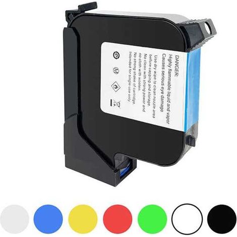 Cartuccia di inchiostro ad asciugatura rapida 12.7mm Verde (1/2)