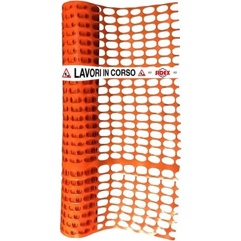 RETE PER DELIMITAZIONE CANTIERE mt 1,00 x 50