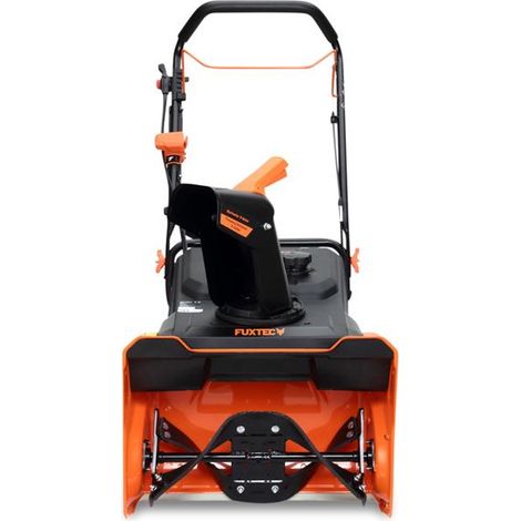 FUXTEC FX-SF1165 Fraise à neige à essence – Moteur 4 temps 164 cm³ 4,08 CV – Largeur 53 cm – Éjection 8 m - Maniable et puissante