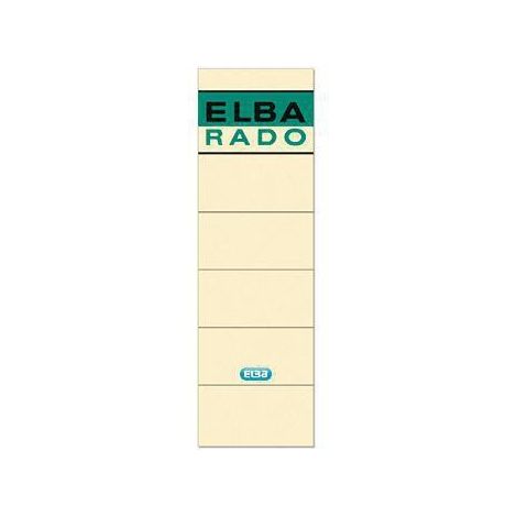 ELBA Ordneretikett 100420953 kurz/breit sk chamois 10 St./Pack. (1/5)