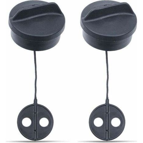 Bouchon de réservoir de carburant en deux parties pour débroussailleuses STIHL FS38, FS45, FS55, FS56, FS80, FS81, FS85, FS88, FS120 et AUMEL, bouchon de réservoir de rechange, pièces détachées (1/4)