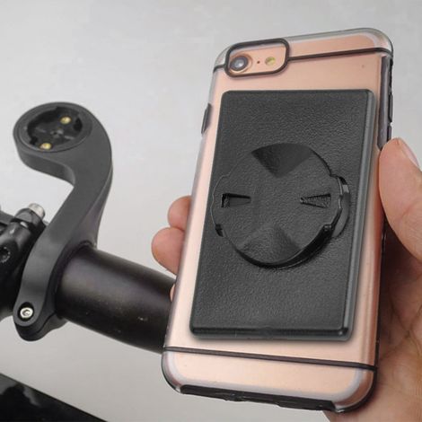 Support de téléphone portable avec boucle de fixation, support de table, autocollant pour téléphone portable, accessoire de vélo pour Garmin (1/5)