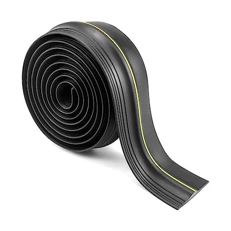 Joint seuil de porte de garage 6m en caoutchouc souple – Résistant aux intempéries – Économie d'énergie – Installation facile (1/5)