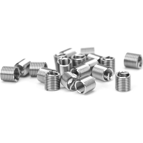 100 Pièces Raccords Filetés Mâle-Femelle, Réducteurs en Acier Inoxydable M4x0.72 pour Réparation et Fixation (1/5)