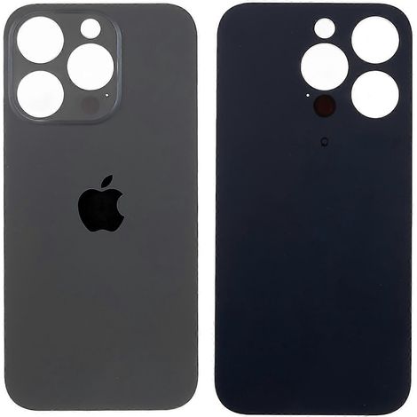 Cache-batterie compatible avec l'iPhone 14 Pro Max, pièce de rechange compatible avec les réparations (grand trou) (1/5)