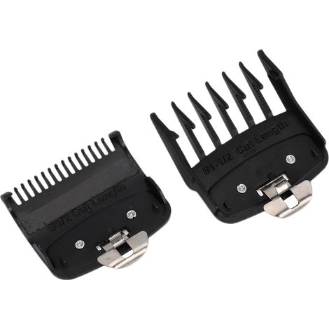 Ensemble de 2 peignes de guidage professionnels pour tondeuse à cheveux, accessoires de coiffure (1/5)