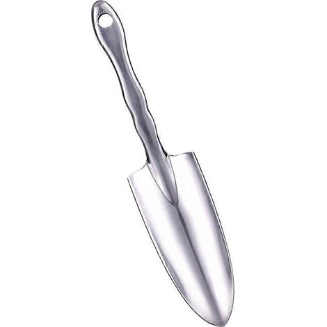 Outil de jardinage avec poignée ergonomique pour un transfert facile de la terre, en alliage d'aluminium de 19 cm (7,5 pouces). (1/3)