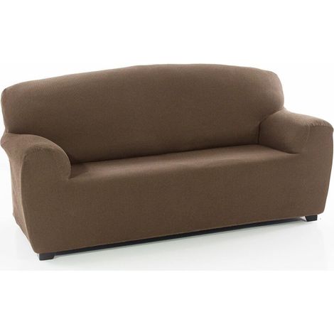 Housse de canapé Super élastique, pour canapé 3 Places, au Design Exclusif, Respirante, Confortable et Durable, Facile à Installer, 180-220 cm, Couleur Daim (1/5)