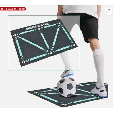 Tapis d'entraînement de football avec balle en caoutchouc - Maîtrise des appuis - Royaume-Uni (1/5)