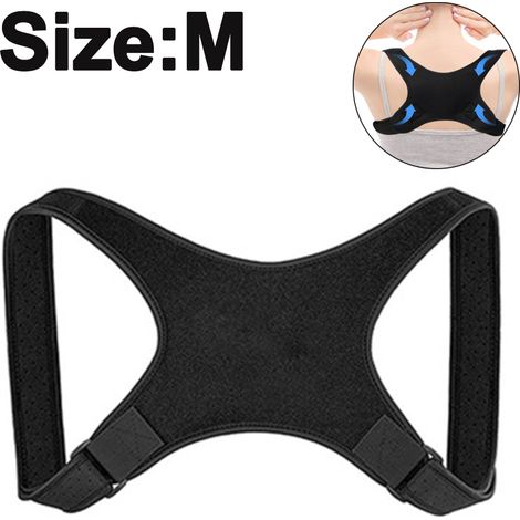 Correcteur De Posture - Soutien Lombaire Réglable 63,5-109 Cm - Pour Dos Épaules Clavicules - Unisexe - 1 Pièce (1/5)