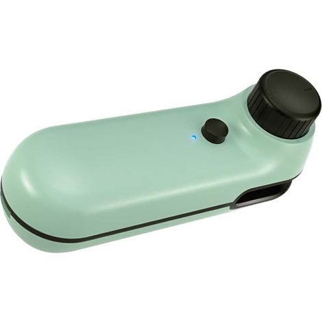Scelleuse de sacs portable compacte avec batterie 400 mAh, thermique manuelle en ABS pour aliments (1/5)