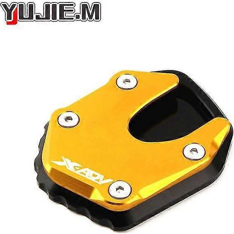 Für Honda X Adv Xadv 750 2021 2022 2017 2018 2019 Motorrad CNC-gefräste Aluminium-Seitenständer-Verlängerungsplatte --20-21 Gold