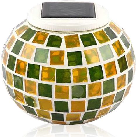 Lanterne solaire, décorations lumineuses solaires, lampes solaires de jardin, lampe de table solaire à couleurs changeantes (1/5)