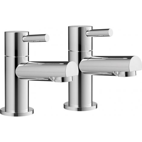 Orbit Zico Lever Basin Taps Pair - Chrome (1/2)