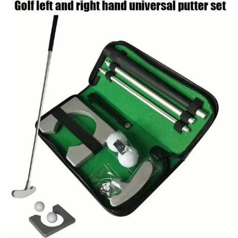 Universeller Golfputter für Rechtshänder, tragbar und praktisch für das Training drinnen und draußen, ideal für alle Golfer (1/5)