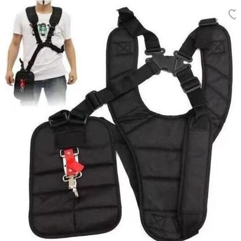 Sangle Pour Debroussailleuse - Harnais Nylon Haute Résistance - Répartit Le Poids Sur Les Épaules - Compatible Avec La Plupart Des Modèles - Lot De 2 (1/4)