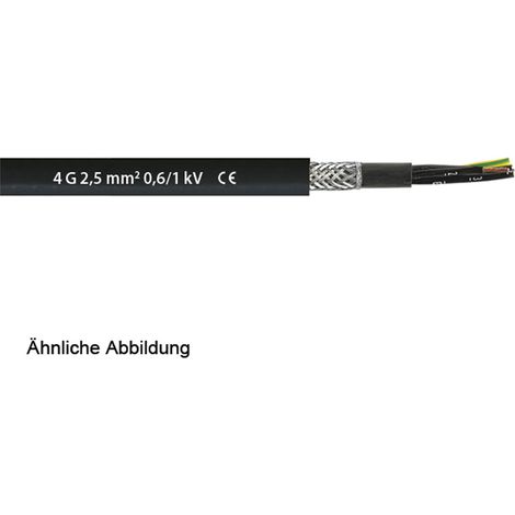 Stexoflex 1000 Black CY 12G1,5mm² 0,6/1kV AD 18,4mm Nennspannung Uo/U 600V/1000V - 1 Meter