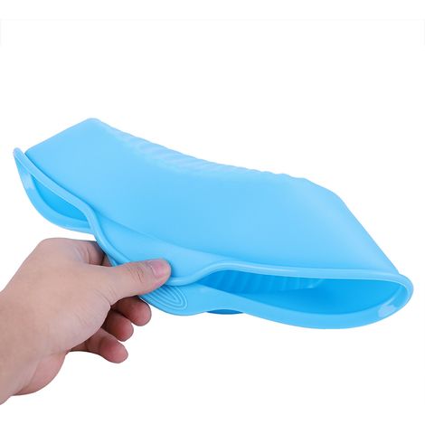 Zoll Silikon-Kuchenform, runde Form, verschiedene Backformen für den Backofen (Blau) (1/4)