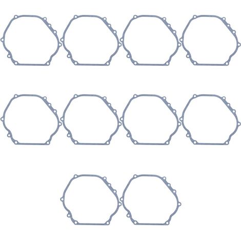 10 pièces/lot Joint de couvercle de carter de moteur pour Honda GX390 et tous les moteurs clones similaires, pièces de rechange durables pour tondeuse à gazon, remplace 11381-ZE3-801, 11381-ZE3-800 po (1/5)