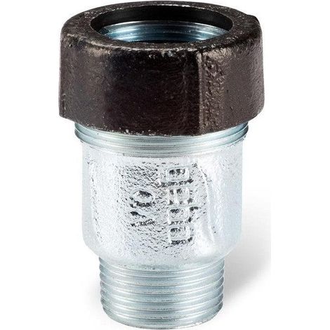 Gebo 2000506971680 Raccord en fonte gris durable