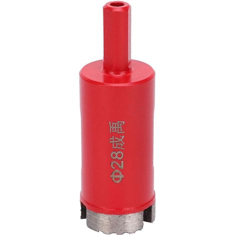Foret diamanté à dents ondulées pour carrelage, marbre et granit, scie cloche, outil de perçage, fraise, diamètre 28 mm