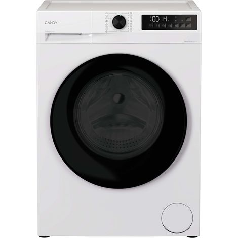 Candy ProWash 300, Lavasciuga Slim 8+5 KG, 10% più efficente della classe A, 1400 giri, Bianco, Inverter, Fresh Vapor, GWD 485SB6-S