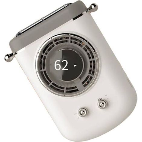 Tragbarer Nackenventilator, Klimaanlage, Entspannungsventilator, Leiser Betrieb, Starker Luftstrom, Tischventilator für den Außenbereich (1/2)