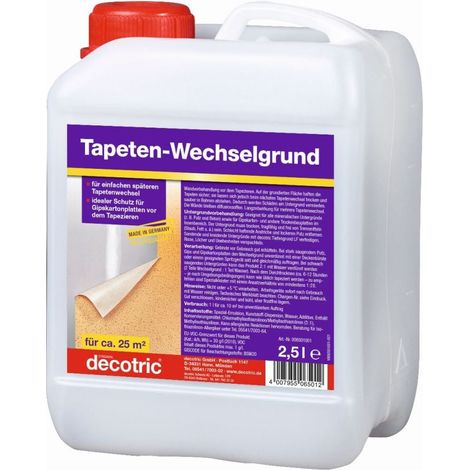 Decotric Tapeten-Wechselgrund 2,5 L Wechselgrund