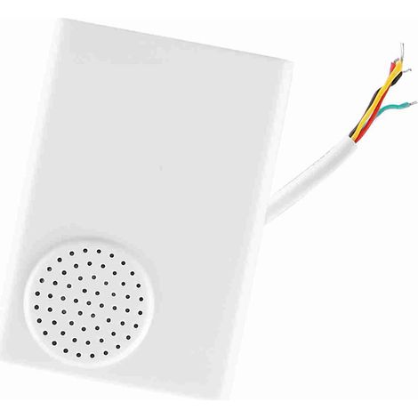 Sonnette filaire pour système de contrôle d'accès et de sécurité domestique et de bureau 12 V (1/5)