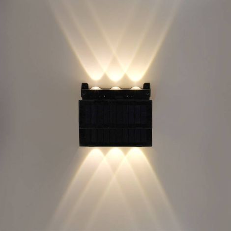 Aplique LED SOLAR WALL, Blanco frío