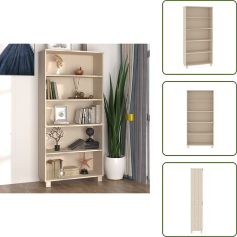 Buffet HAMAR Bois massif de pin Marron miel - Buffet - Meuble De Rangement - Armoire - Commode - Bois Massif (1/5)