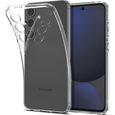 Custodia trasparente Spigen Crystal Clear per Samsung Galaxy S24 FE. (1/5)