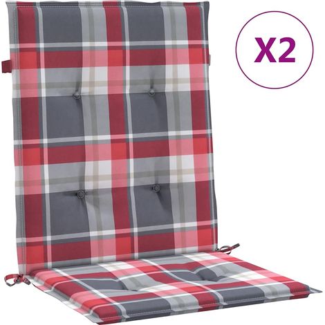 Maison Exclusive - Gartenstuhlauflagen für Niedriglehner 2 Stk. 1 (1/5)