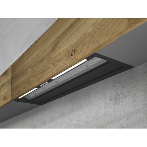 Elica PRF0163758. Potenza massima di estrazione: 700 m³/h, Classe di efficienza dinamica del fluido: A, Classe di efficienza luminosa: A. Tipo: Cappa aspirante a parete, Colore del prodotto: Nero, ... (1/3)