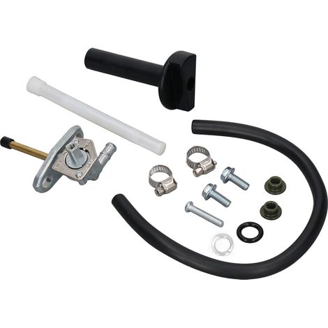 Ortviai Robinet de réservoir carburant pour Honda TRX250/350/420/450/500 – Métal résistant aux vibrations – Réf. 16950 HM8 003