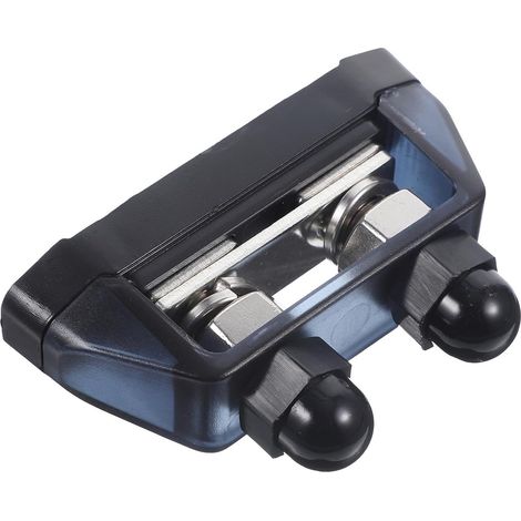 CCYKXA Schwarzer Klemmenblock mit M10-Verteilerabdeckung, Doppelschraube, Metall und Kunststoff, 300 V und 150 A DC, für Yachten und Wohnmobile, Schutz vor Schmutz und Spritzwasser (1/5)