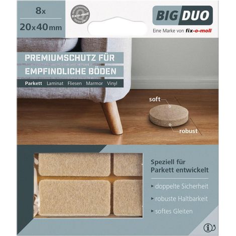 Buffer Parquet Bigduo 40X20Mm Inh.8 S.