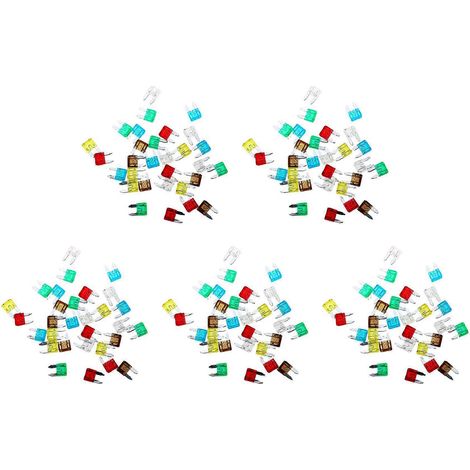 Kit de 150 mini-connecteurs de fusibles, compatible avec les voitures et les motos (1/3)