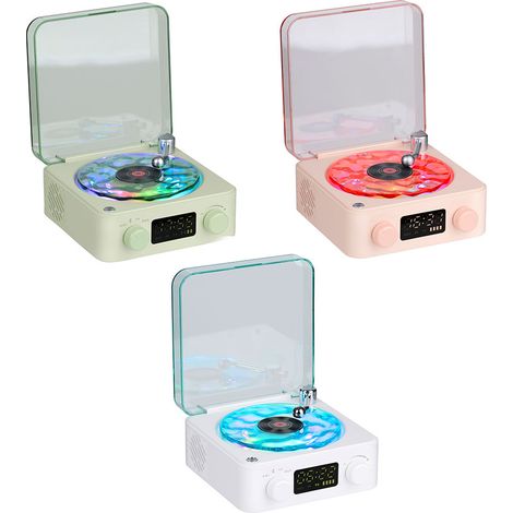 Enceinte Platine Bluetooth Audio, Horloge, Lumière, Bruit Blanc - Basics