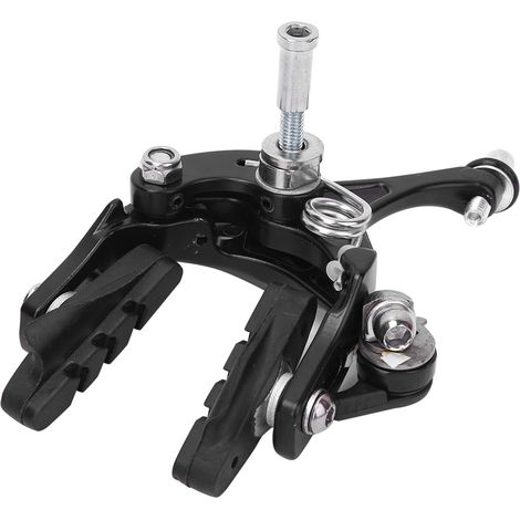 étrier de frein universel en métal Lebycle pour vélo de route à pignon fixe, clip avant noir (1/5)
